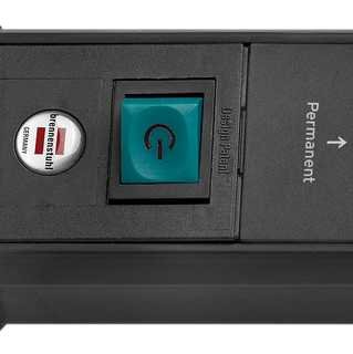Premium-Web-Line Internet-Steckdosenleiste 5-fach schwarz 3m H05VV-F 3G1,5 1xMaster 2xSlave 2xPermanent - 